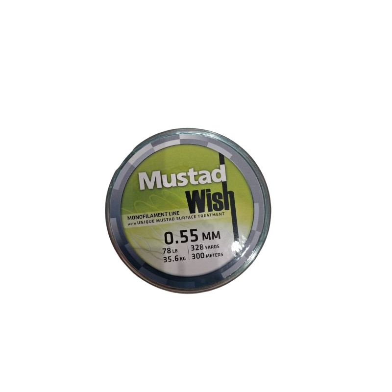 Fio/ Linha MUSTAD WISH 0,55mm  - 300 METROS