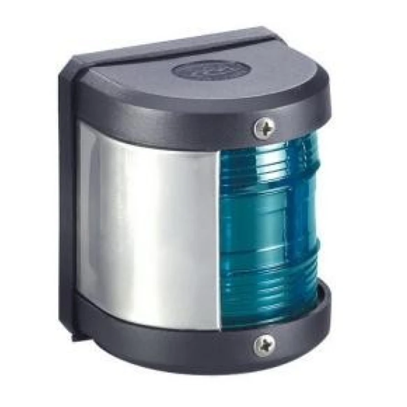 Luz de navegação Económica Verde, Estibordo, 125.5º, 10W