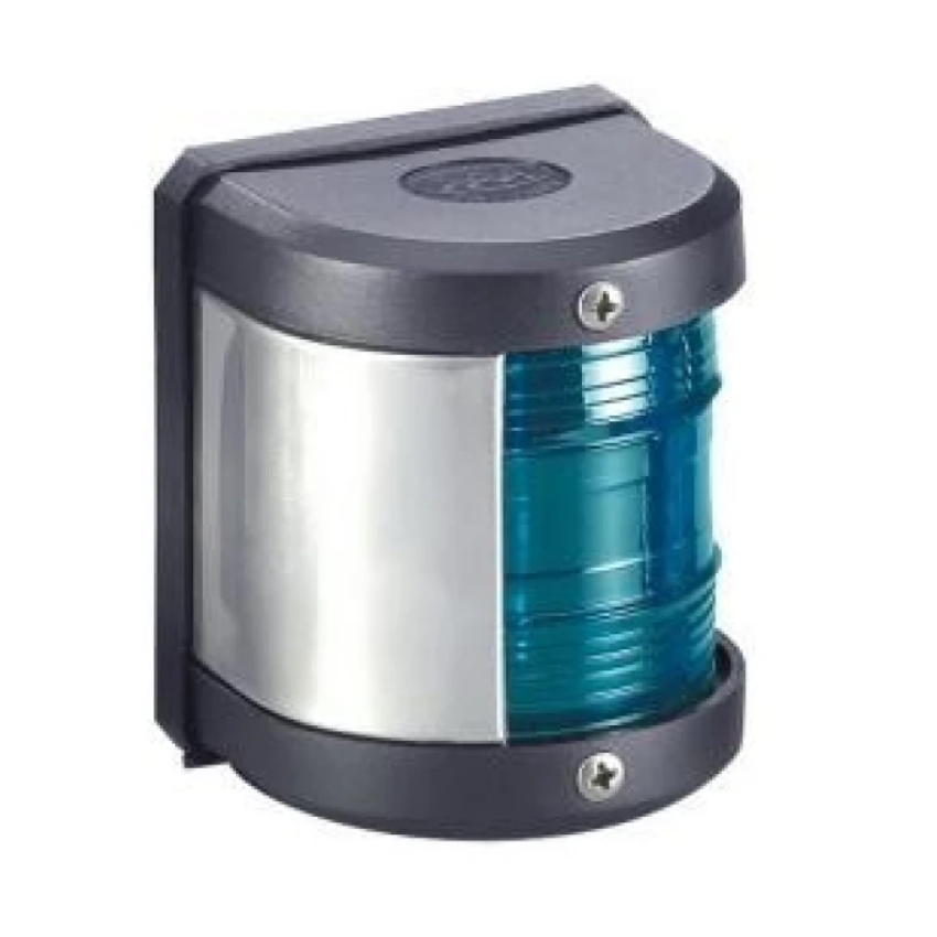 Luz de navegação Económica Verde, Estibordo, 125.5º, 10W